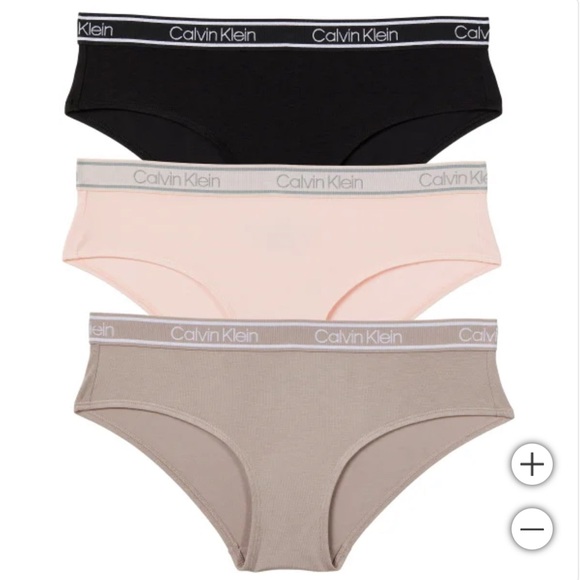 Calvin Klein Women Hipster 3-pack (Size: M) - Picture 2 of 2